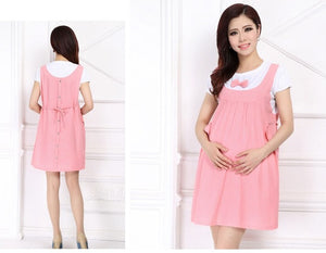 Retail 1PC Maternity Clothes Summer Dress For Pregnant Women Casual Cotton Maternity Dresses 2017 New